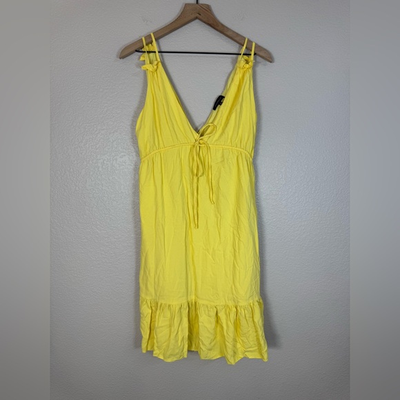 Majorelle Esther Midi Dress in Canary Yellow size Small $215 - Picture 4 of 12